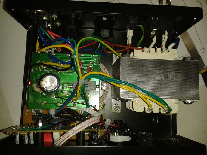 Sterrendoekcontroller met vernieuwde condensators en draaiswitches
